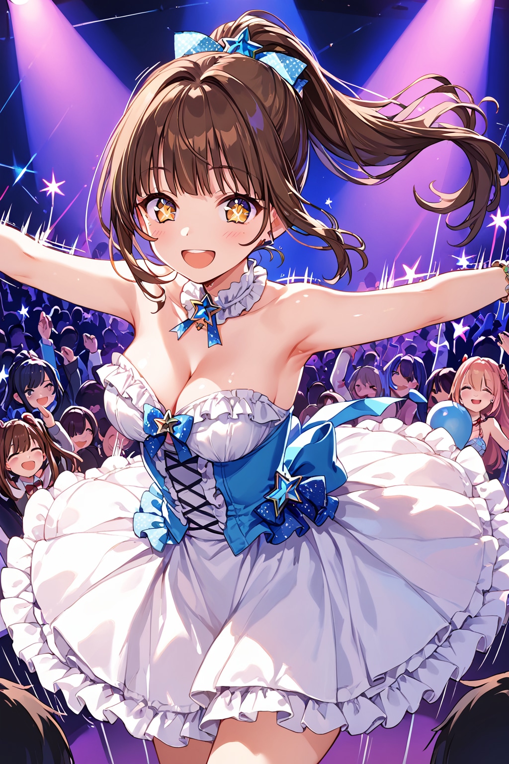 歌って踊ってみんなの前で輝くアイドルだもん！