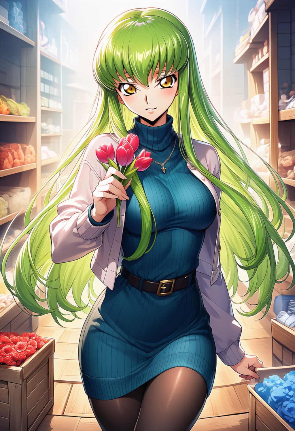 花影の揺れ ― Soft Motion