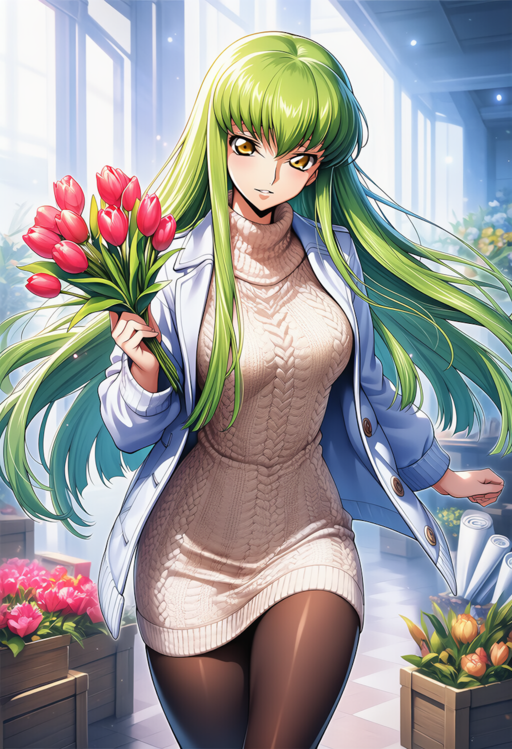 花影の揺れ ― Soft Motion