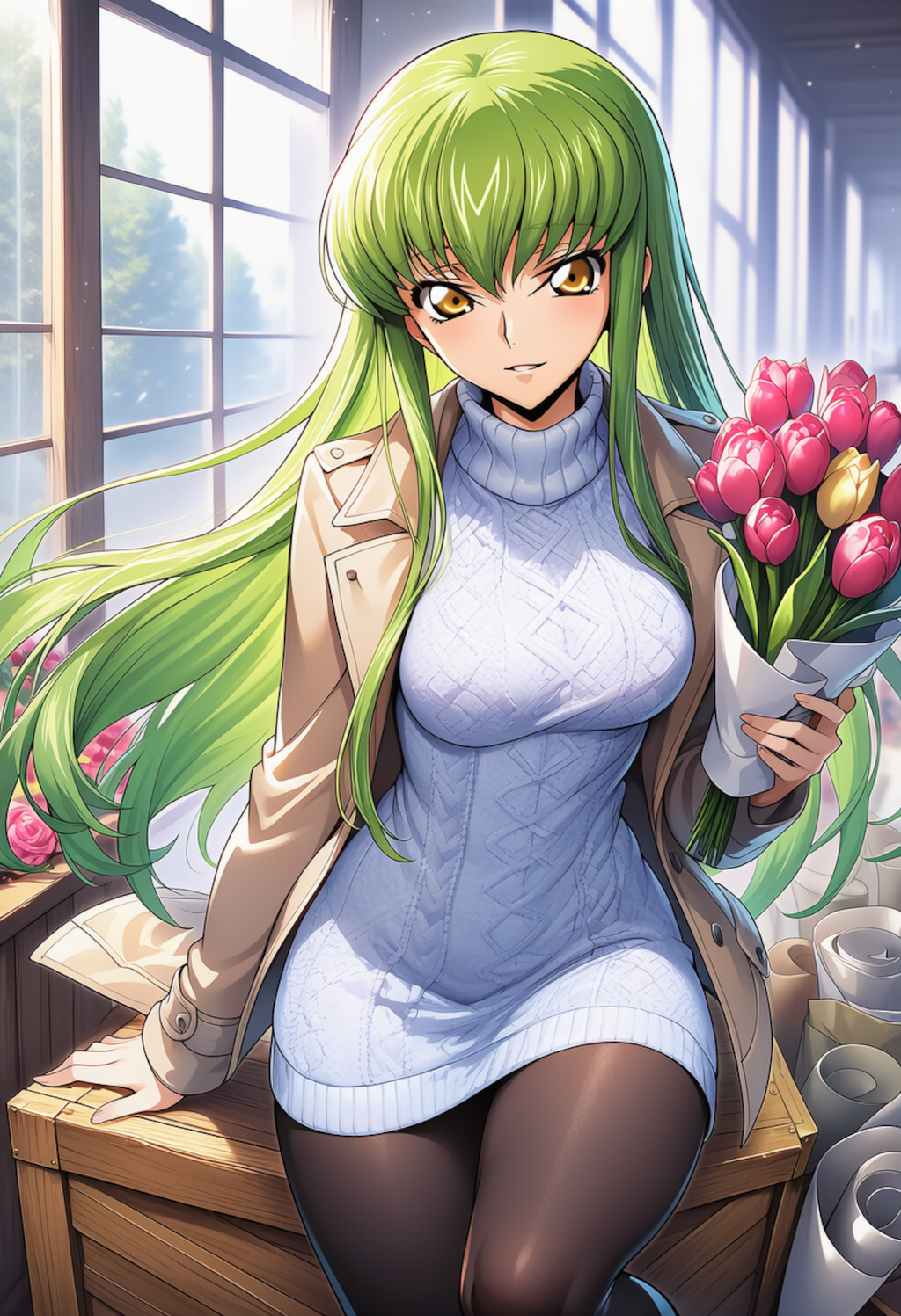 花影の揺れ ― Soft Motion