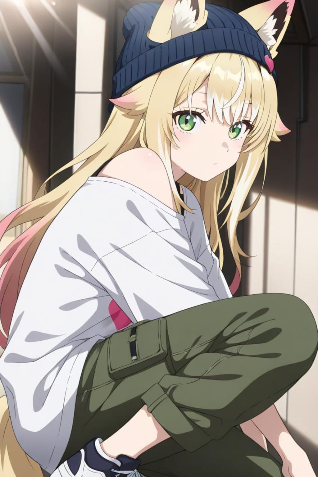 ケモ耳ビーニー