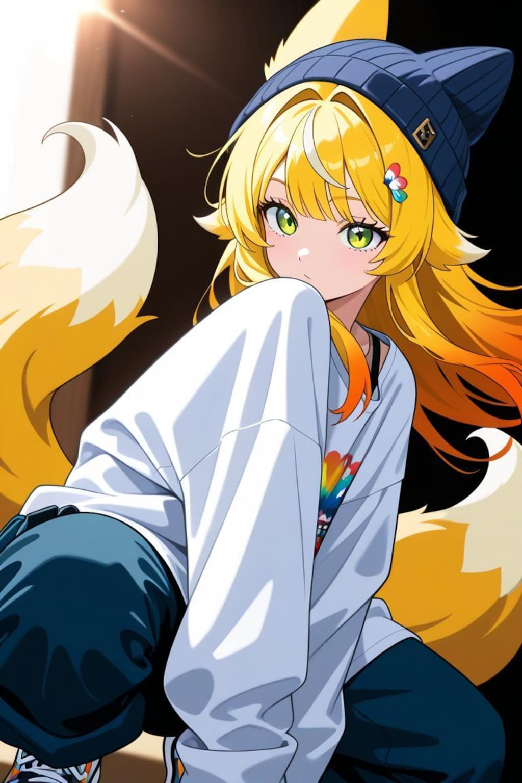 ケモ耳ビーニー