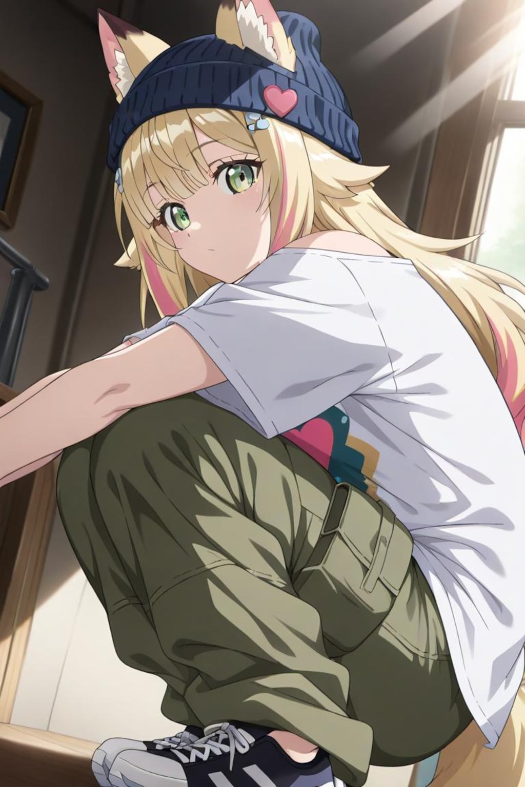 ケモ耳ビーニー