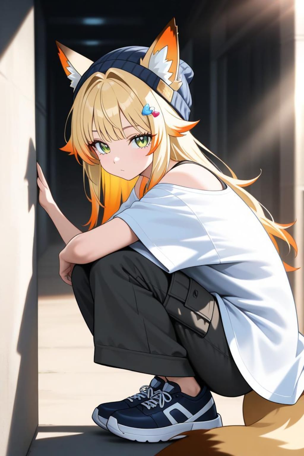 ケモ耳ビーニー