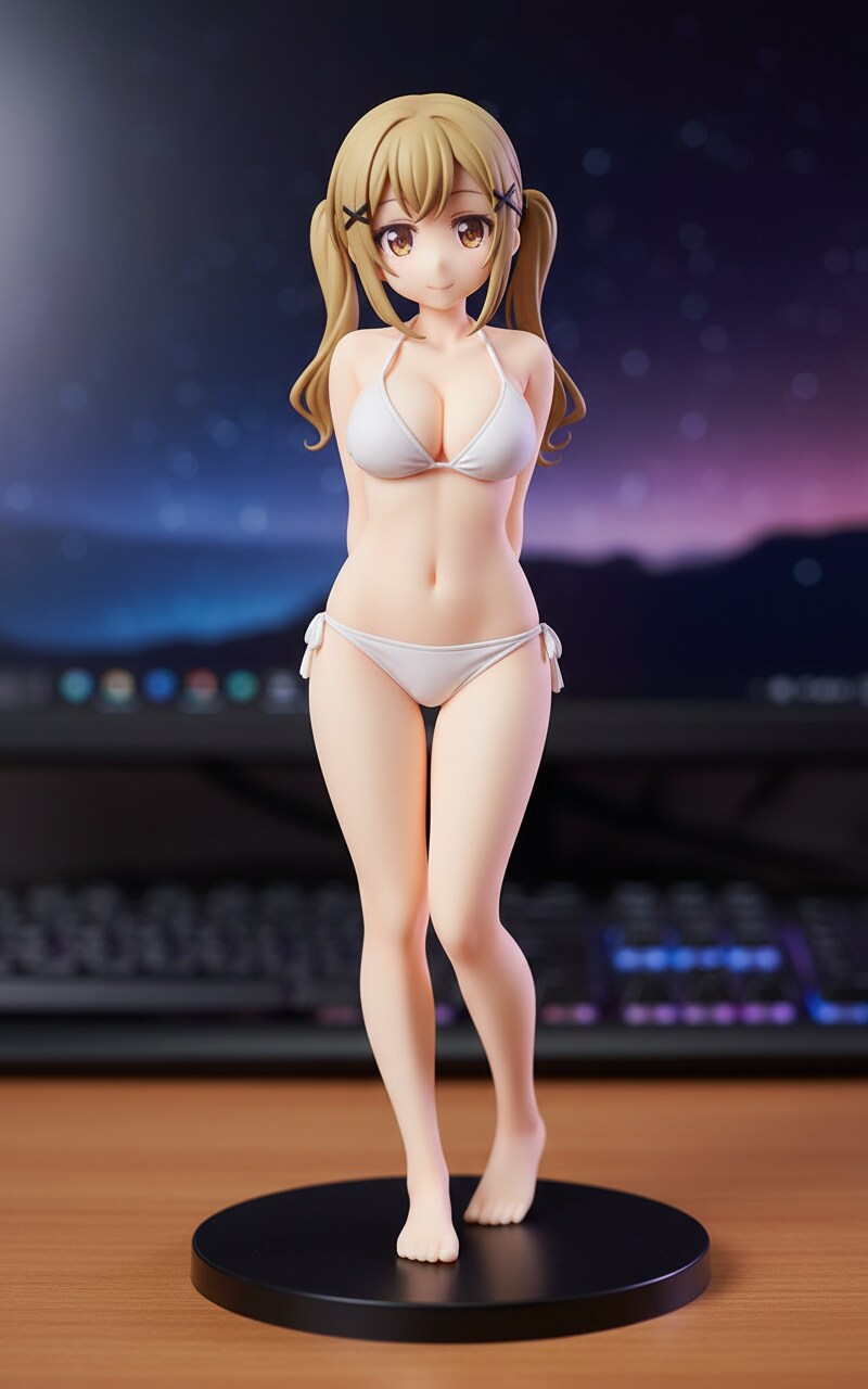 市ヶ谷有咲 ビキニ フィギュア風