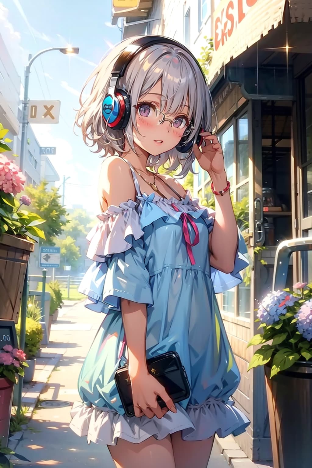 ヘッドフォン | の人気AIイラスト・グラビア