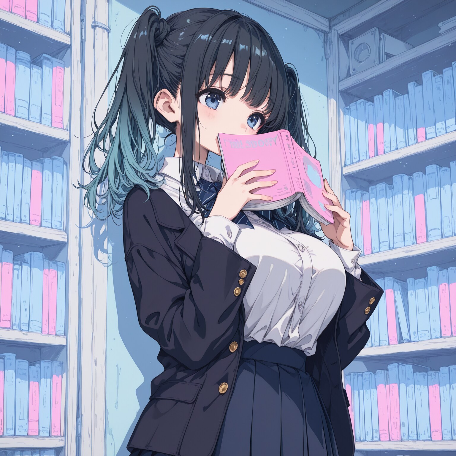 図書室のあの子