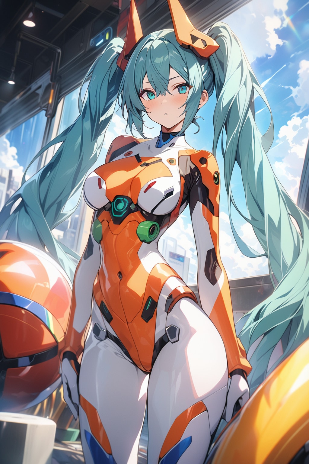 プラグスーツミク