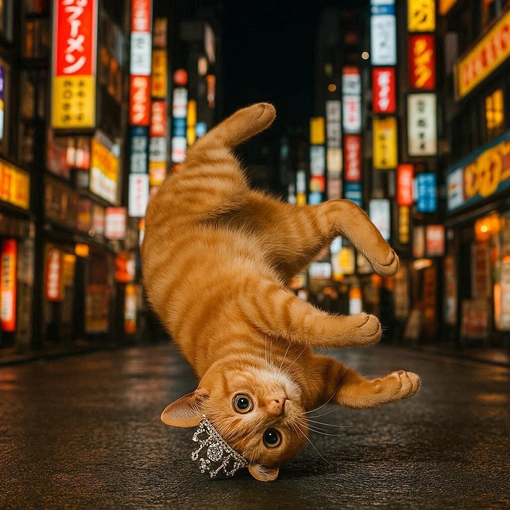 歌舞伎町の女王になった猫