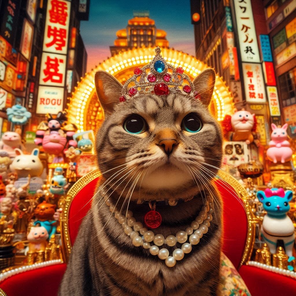 歌舞伎町の女王になった猫