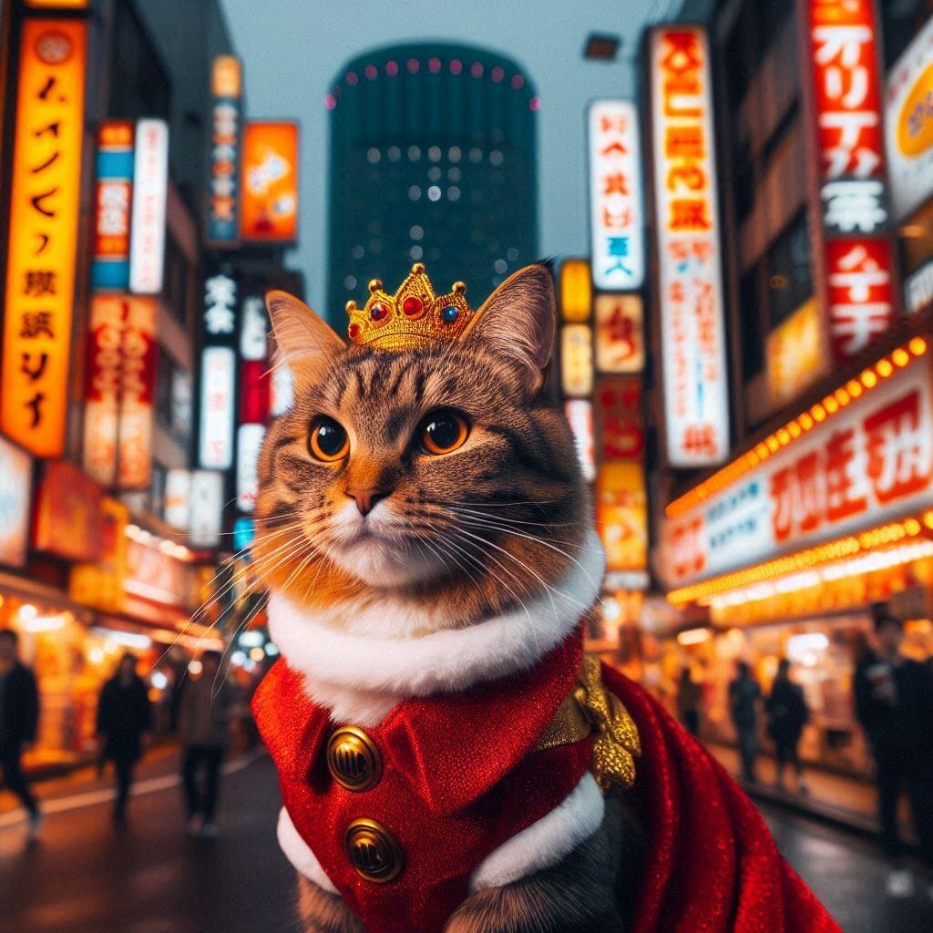 歌舞伎町の女王になった猫
