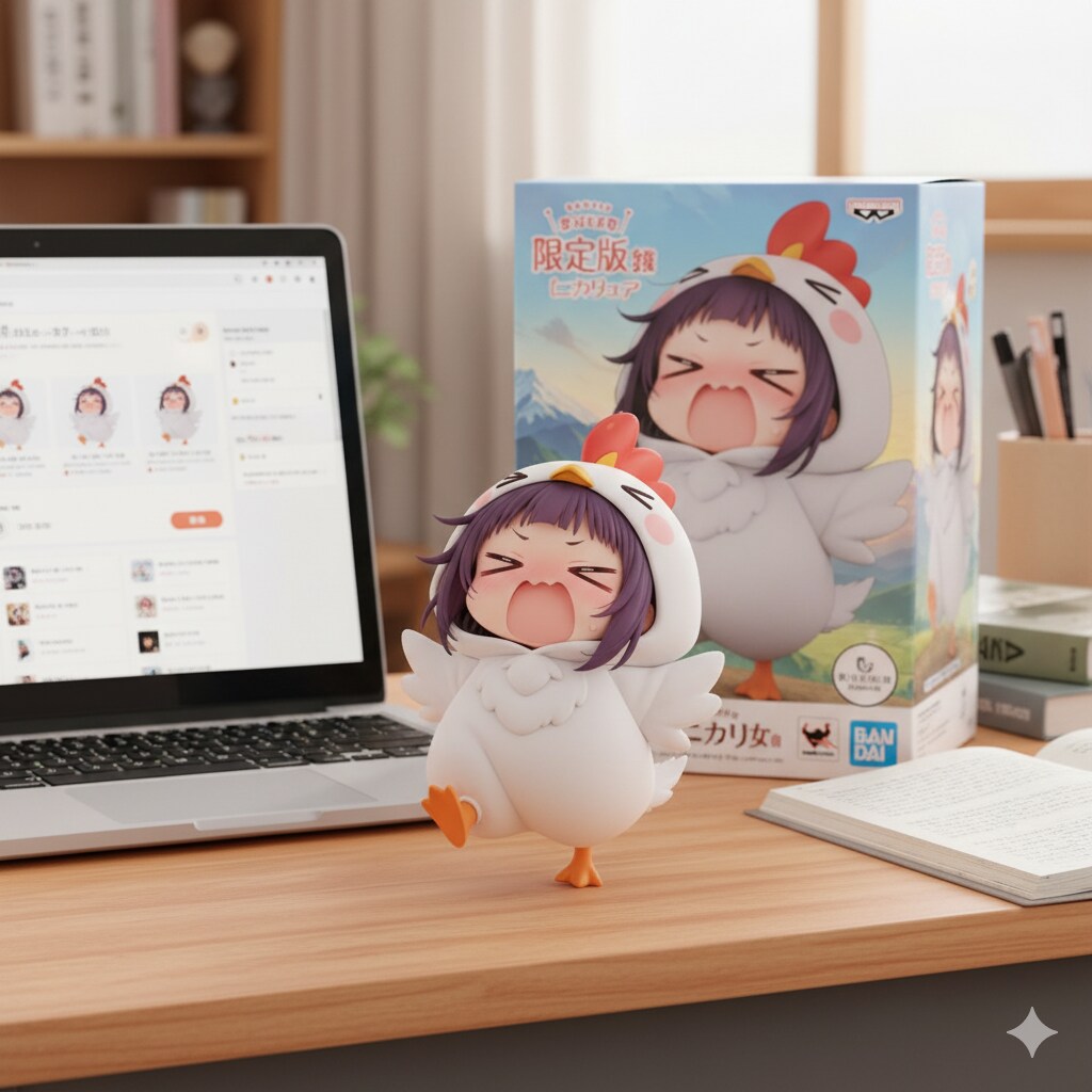 にわとりちゃんフギュア