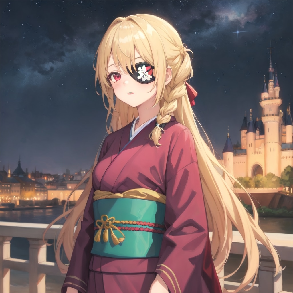 あなたの故郷の服を着て卑怯かもしれませんが、このような眼帯を着けた私を好いてくれますか？