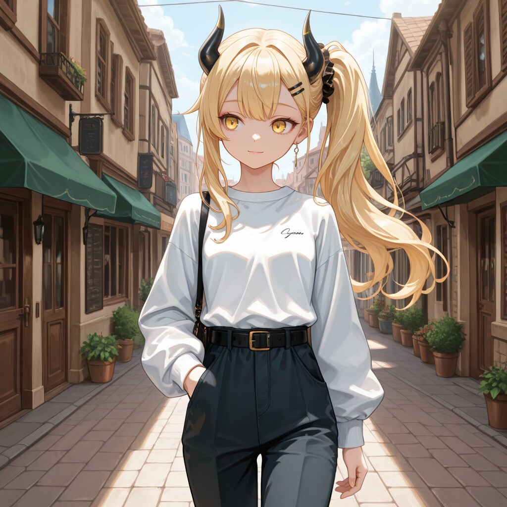 お出かけ女鬼高生さん