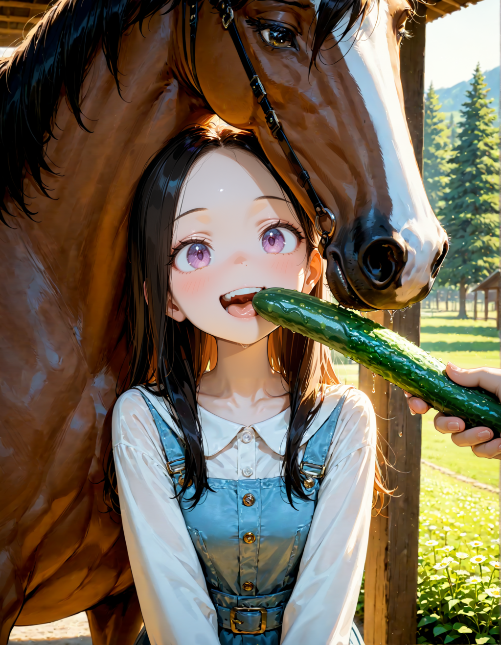 今日は飼育の日。良いきゅうりの日