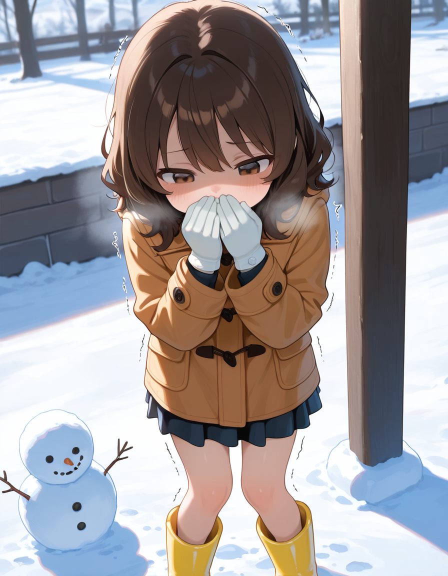 寒すぎ | の人気AIイラスト・グラビア