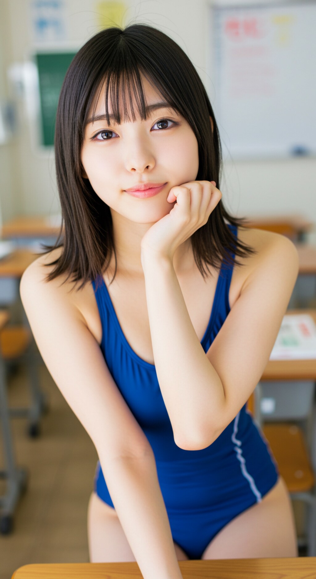 スクール水着３。