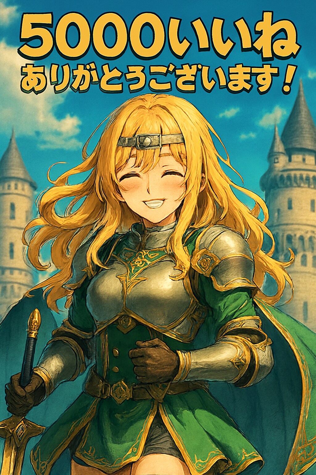 ５０００いいね突破