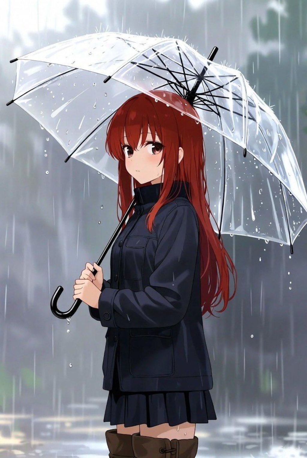 雨の日