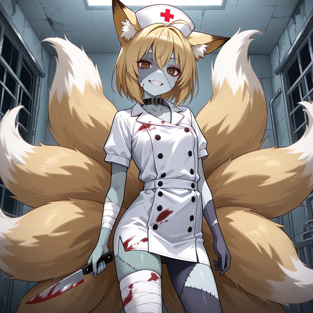 ゾンビナース狐っ娘