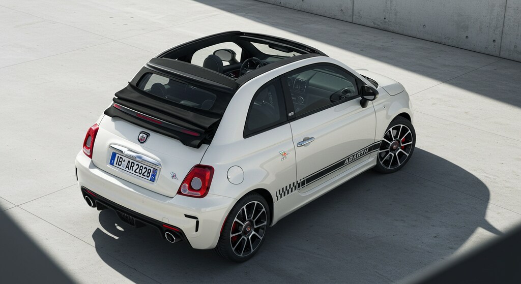 アバルト500キャンバストップ