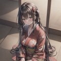 和装な女の子 4枚目