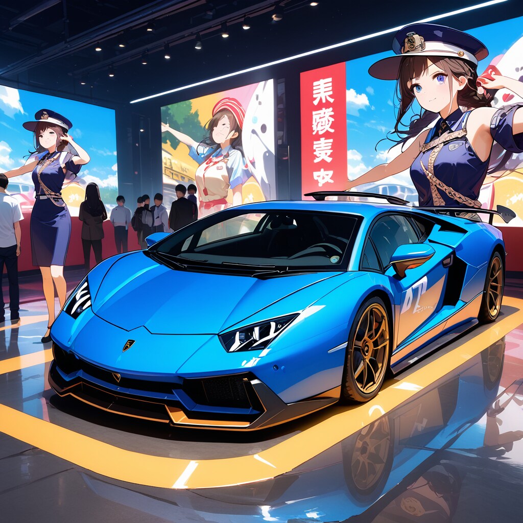 美女と車 | の人気AIイラスト・グラビア