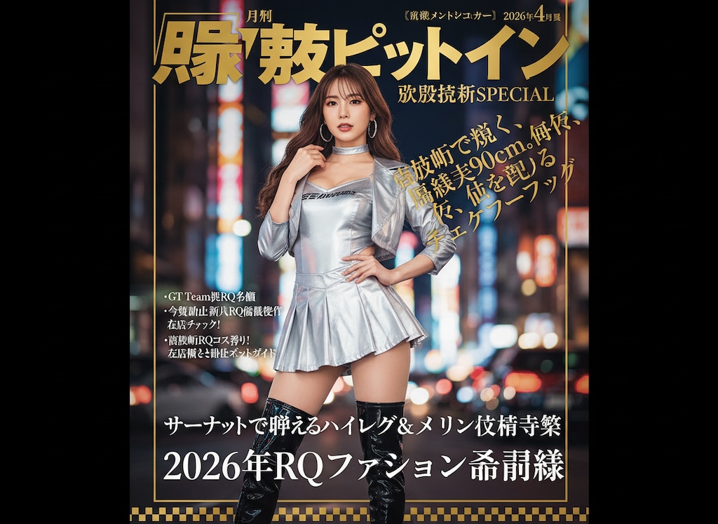 レースクイーンのお姉さまの風俗雑誌風