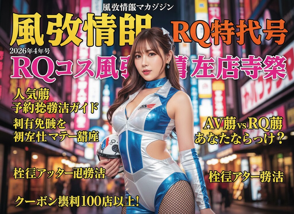 レースクイーンのお姉さまの風俗雑誌風