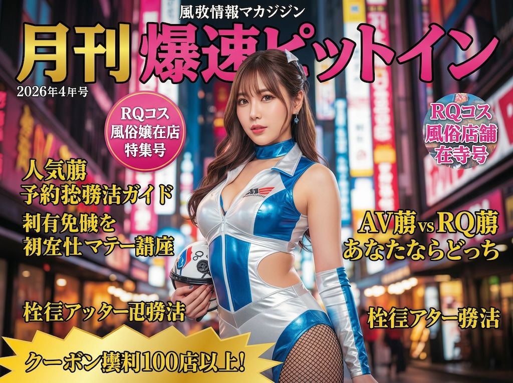 レースクイーンのお姉さまの風俗雑誌風
