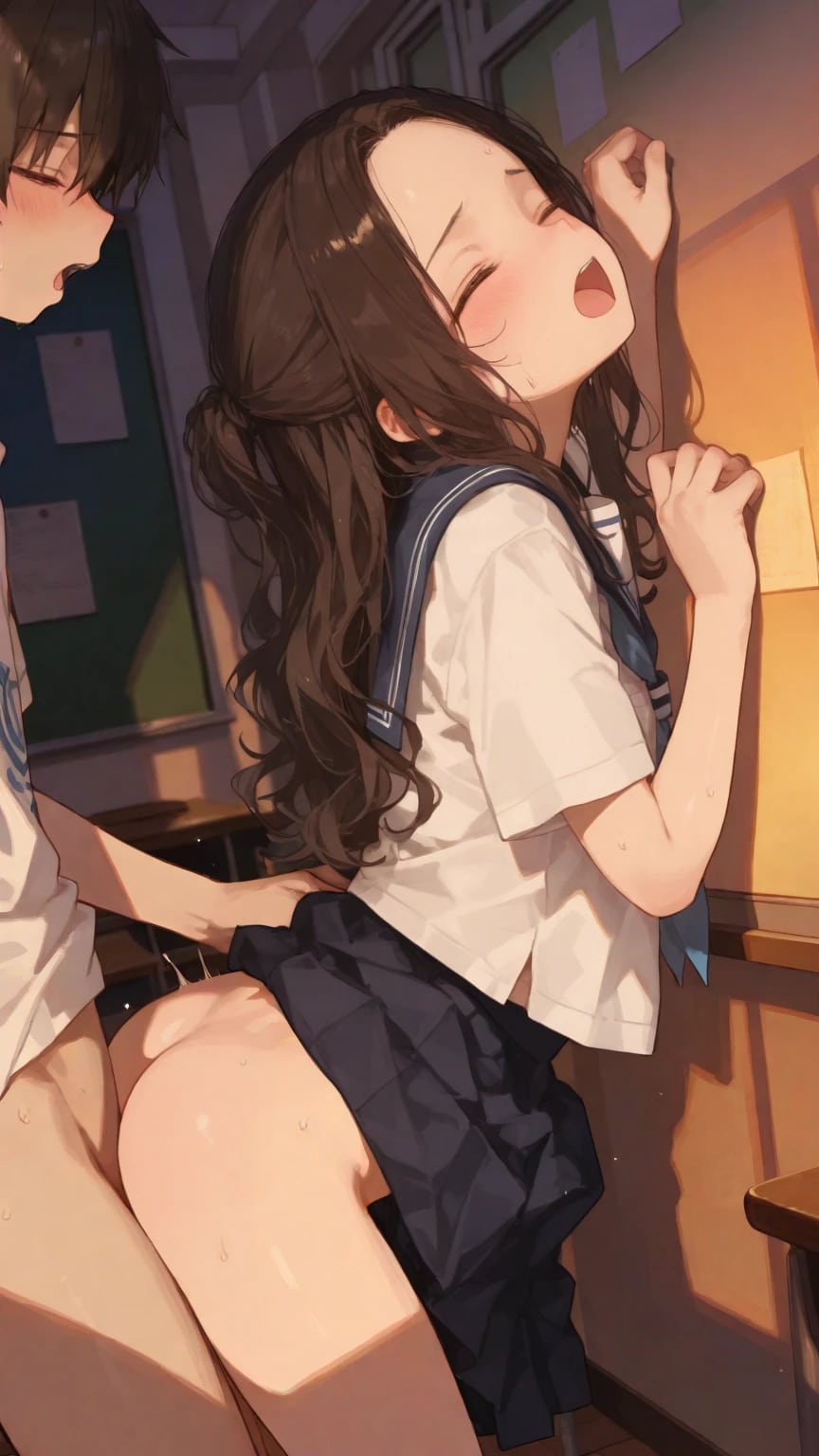 放課後立ちバック