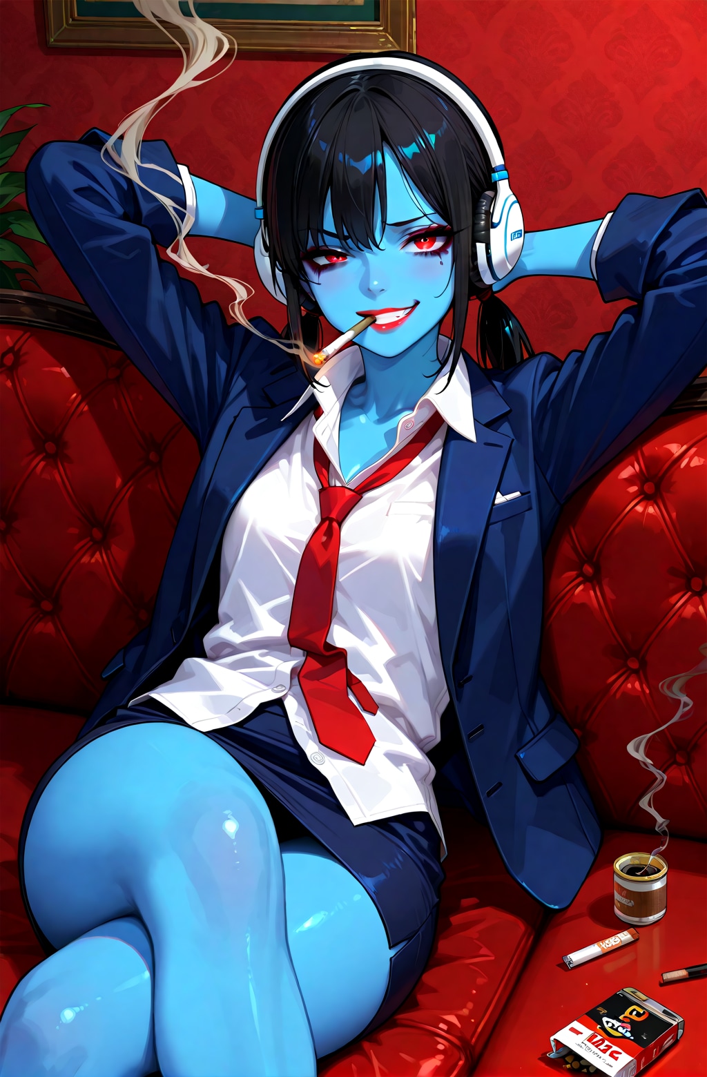 珍しい髪型(弊社)