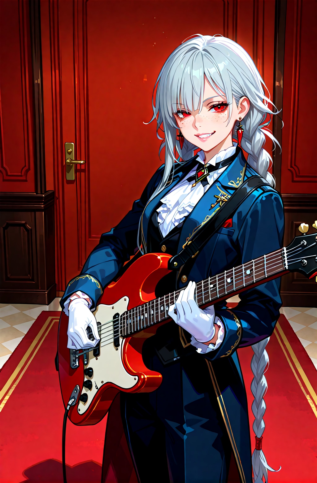 珍しい髪型(弊社)