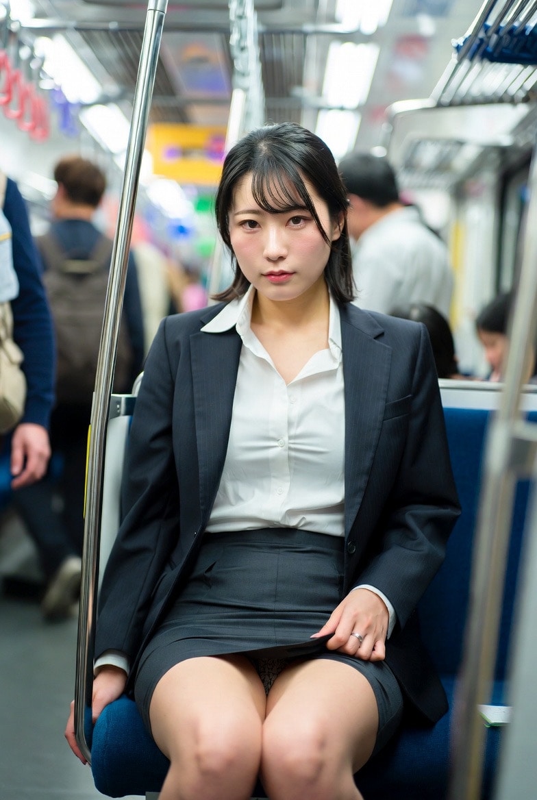 残業明けの熟れたOLの汗を吸い込んだ下着⑦