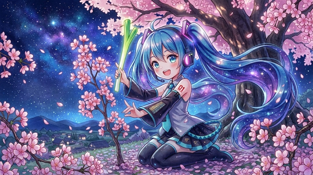 みどツイさん。桜