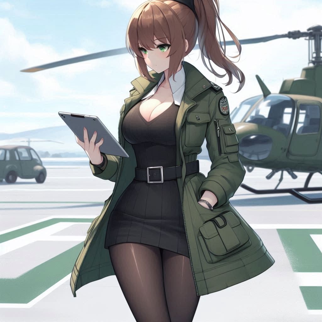 すげー違和感の有るデザインの服だけど、それよりも