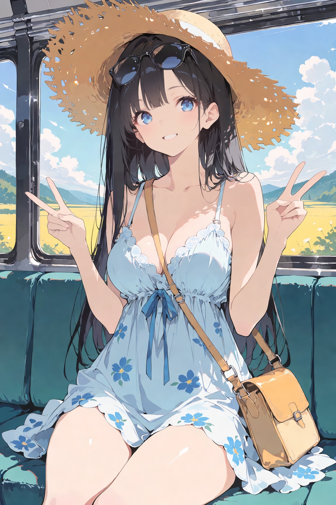田園を駆ける夏休み
