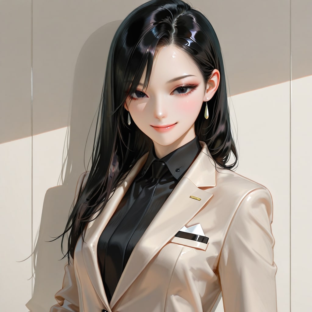 信頼の笑顔