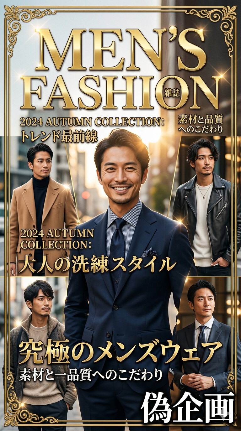 メンズファッション雑誌