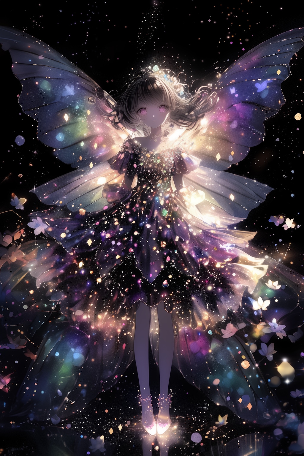 煌めきと残光を背に