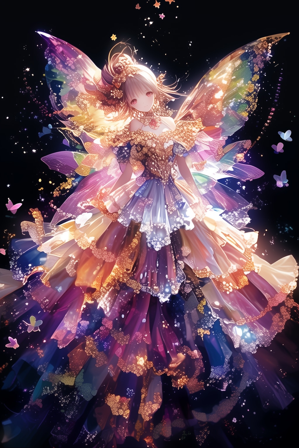 煌めきと残光を背に