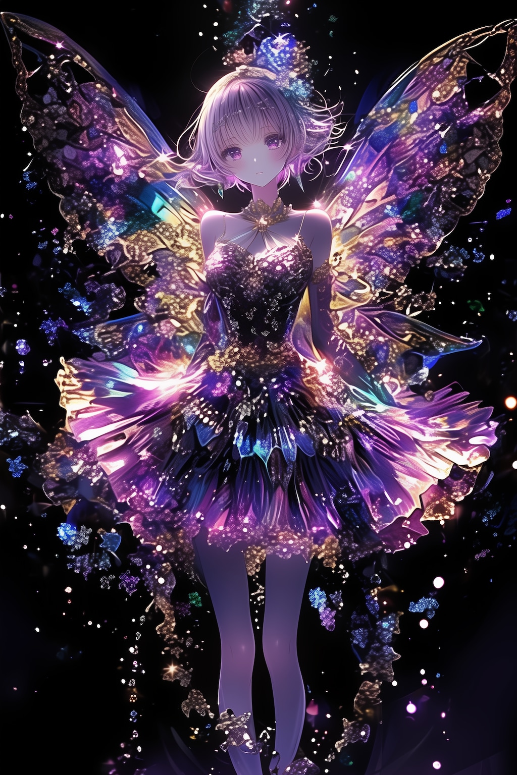 煌めきと残光を背に