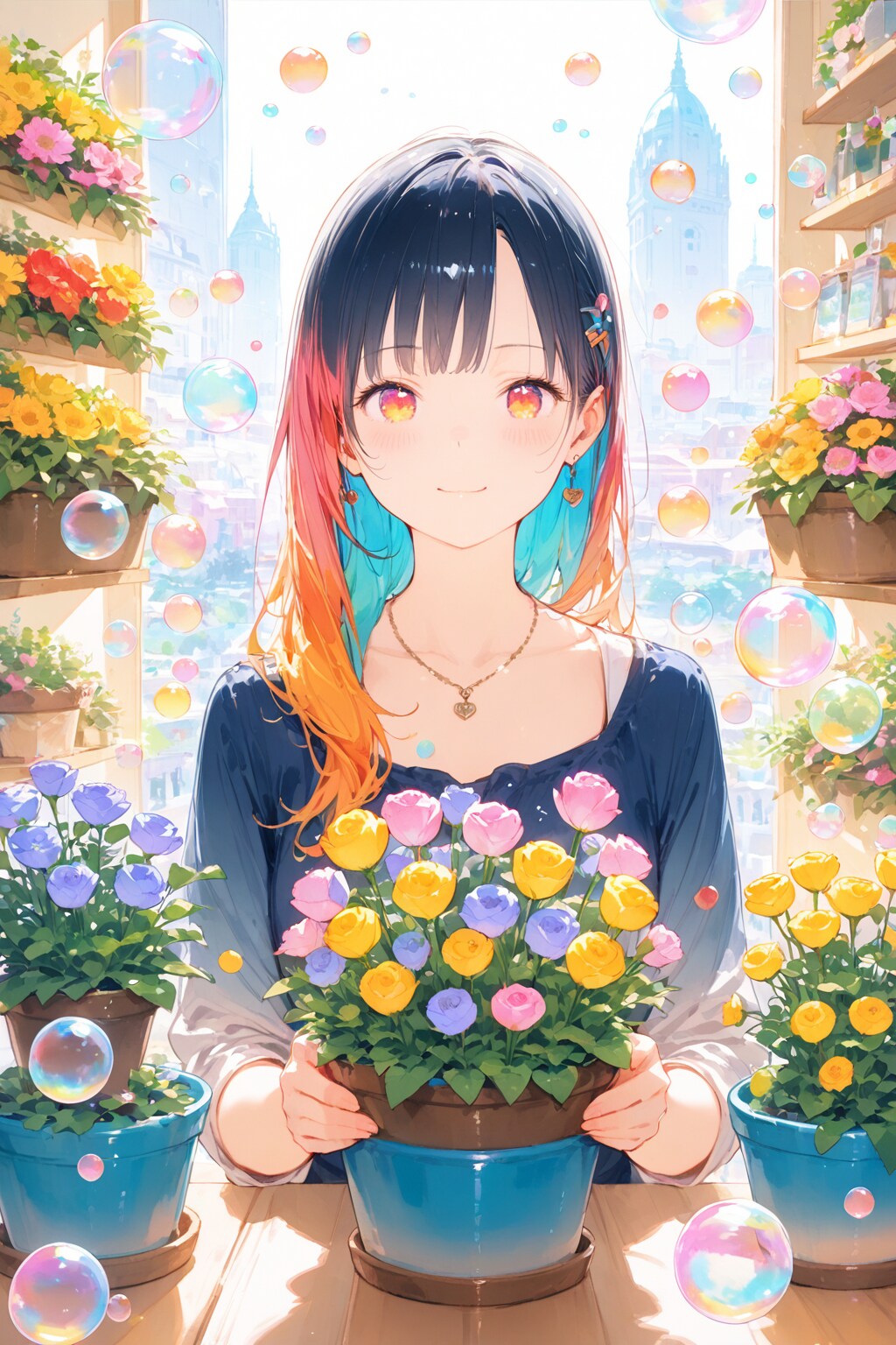 街のお花屋さん