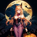 ハロウィンコスプレ　AIイラスト 2枚目