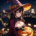 ハロウィンコスプレ　AIイラスト 3枚目