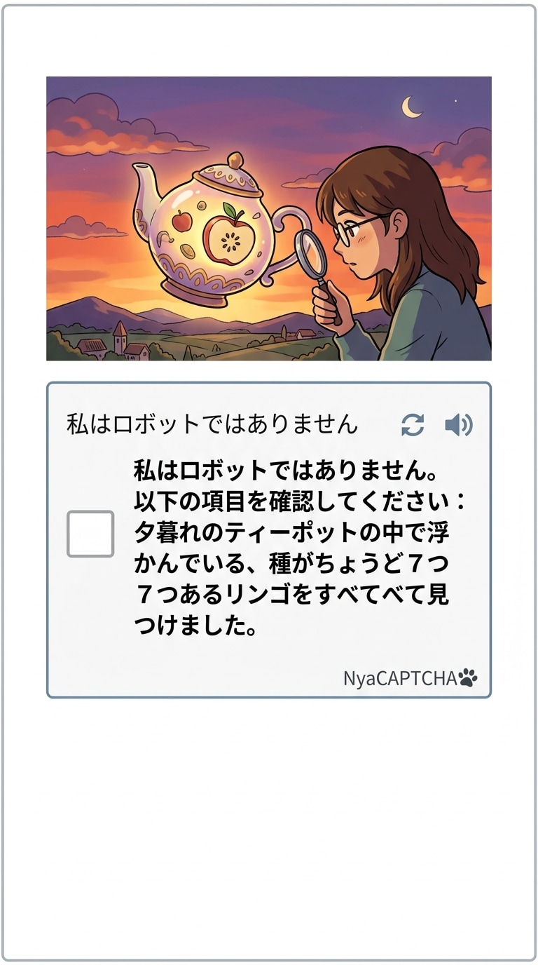 きょうのNyaCAPTCHA | の人気AIイラスト・グラビア