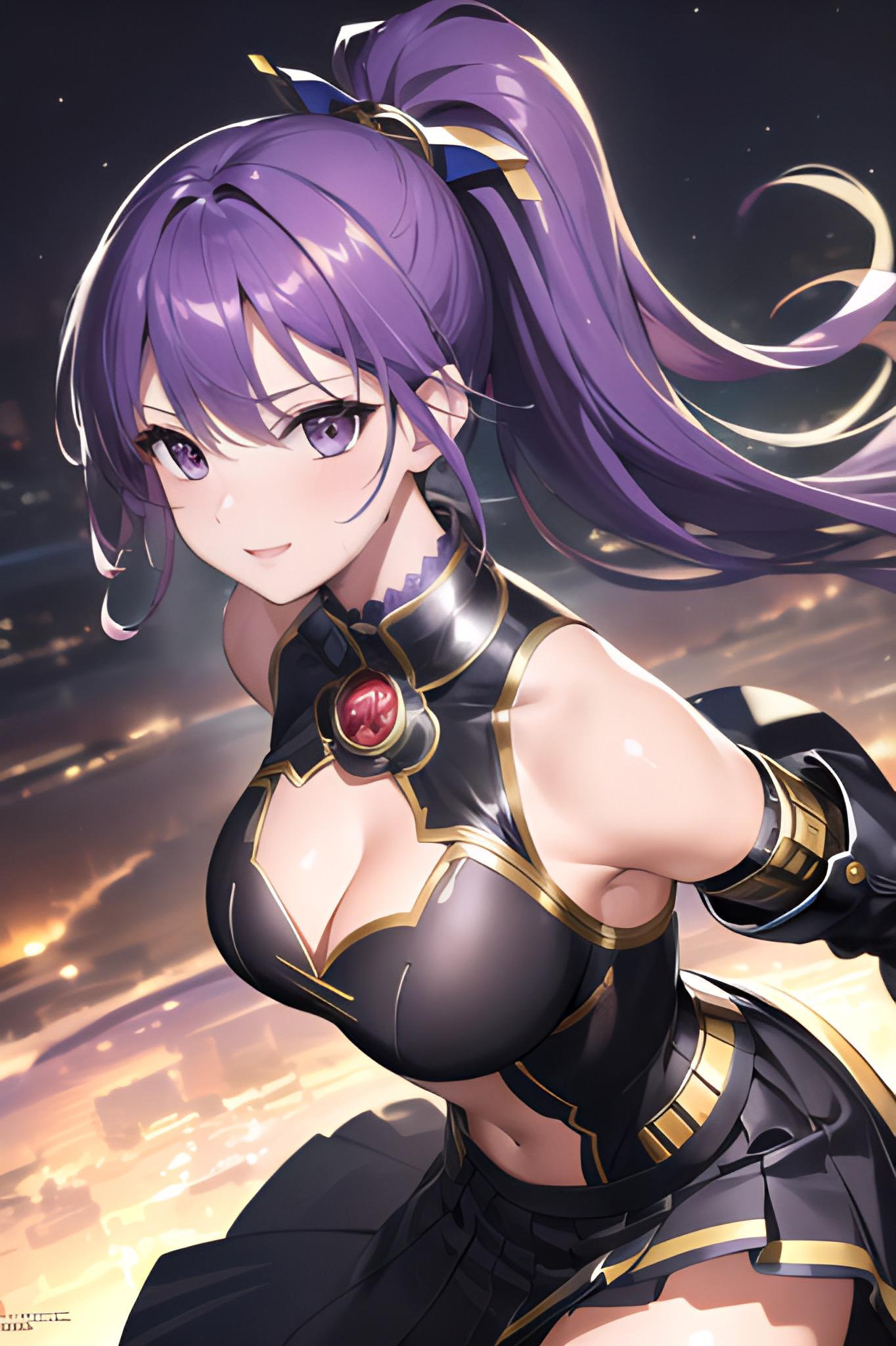 修行を終えて‥「みんな！成果は得られたか？」@アイドル「ルナ」