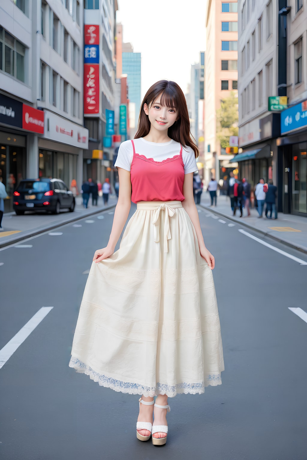 ロングスカートいろいろ