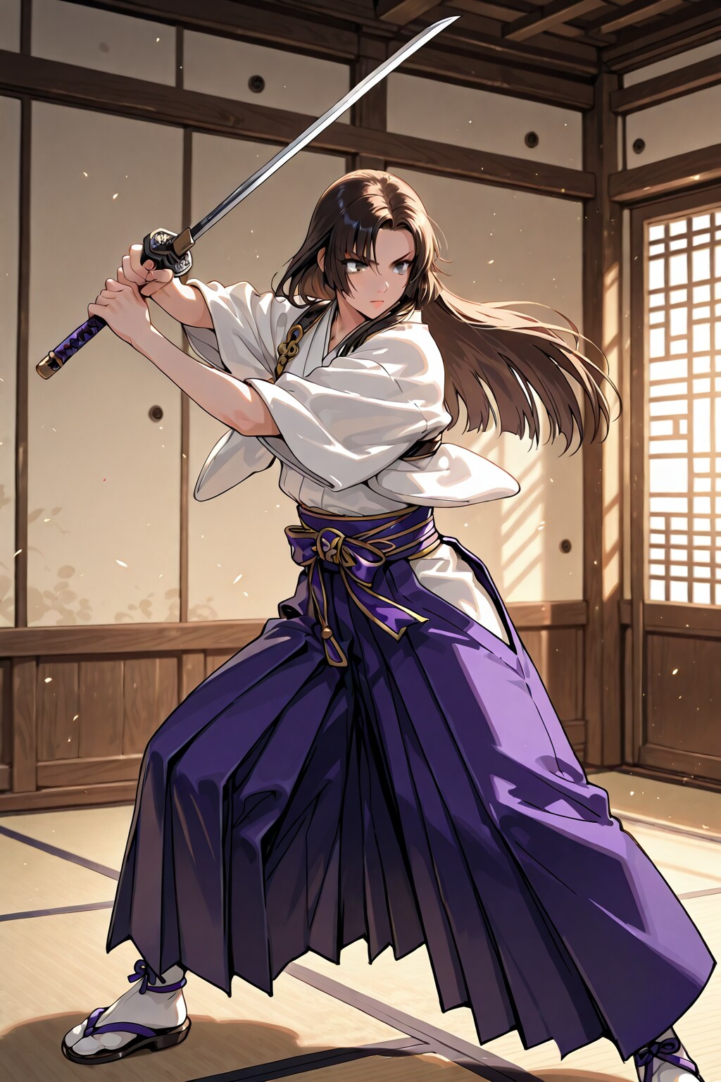 真面目直向な大和撫子の戦闘