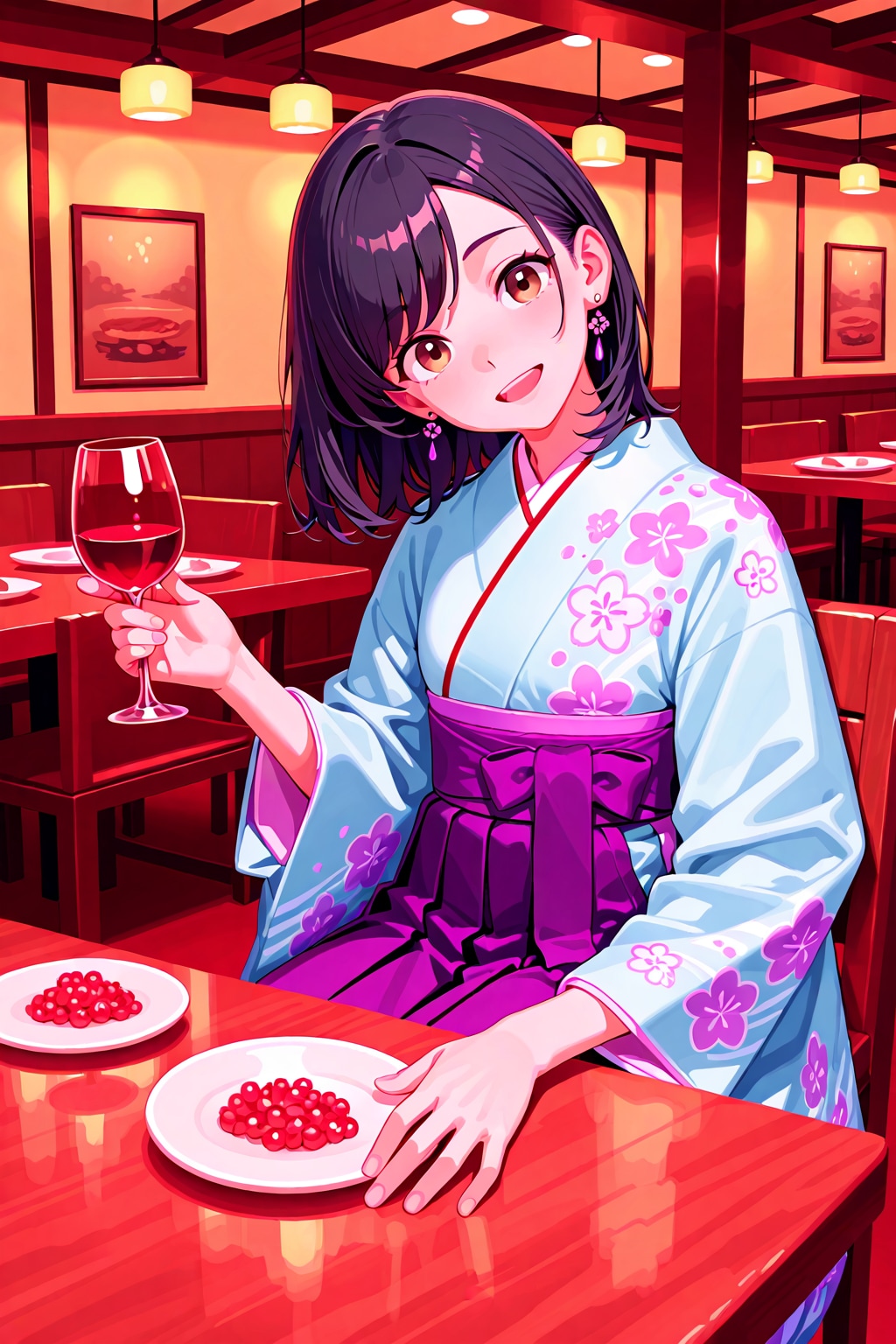 振袖娘６７ | の人気AIイラスト・グラビア
